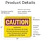 Signmission Radiation & Laser Sign, 5 in H x 7 in W, Vinyl Decal, Rectangle OS-2PACK-CR-D-57-L-10206 - alternate 6